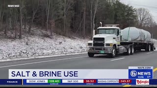 800 tons of salt, 100,000 gallons of brine used to clear icy roads in Knox County