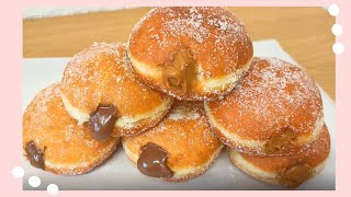 STUFFED PUMPS, easy and rich recipe for donuts