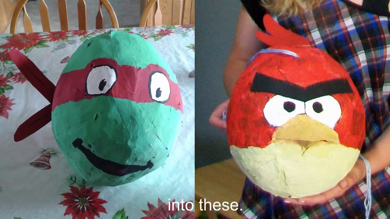 How To Make A Pinata In 10 Easy Steps - YouTube