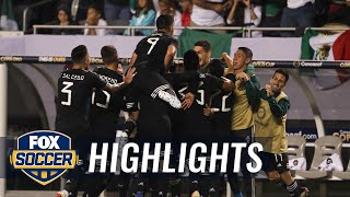 Jonathan dos Santos gives Mexico 1-0 lead vs. USMNT | 2019 CONCACAF Gold Cup Highlights