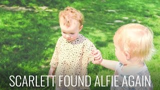 Scarlett found Alfie again! Heart melting moment in 3...2...1...