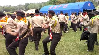 joget gemu famire - Penutupan PWD Kaltim 2014