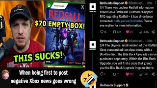 Bethesda debunked Gaming Media & DreamCastGuy about Redfall not coming with a physical disc
