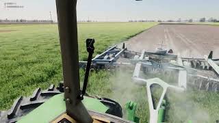 Disking Cover Crops for planting in Oran MO [Farming Simulator 22]