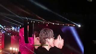 191029 - JIMIN BACKHUGGED CRYING JUNGKOOK - BTS SPEAK YOURSELF FINAL DAY 3