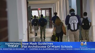 Archdiocese Of Miami Now Allowing Parents To Opt Out Of Masks In School