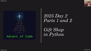 Advent of Code 2025 - Day 02 - Gift Shop in Python