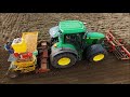 uien planten planting onions zwiebeln pflanzen john deere peje john deere 6200 joskin