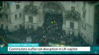 London Tube Strike: Commuters suffer rail disruption in UK capital