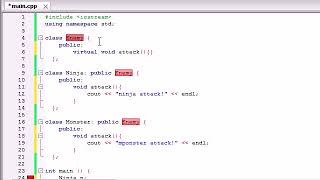 Buckys C Programming Tutorials 56 virtual Functions