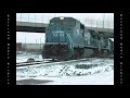 Conrail at Alliance, Ohio January 24-25, 1992