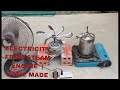 home made steam engine | electricity from steam engine | creative minds