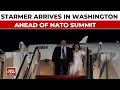 US-UK Starmer: New British PM Keir Starmer Arrives In Washington, DC Ahead Of NATO Summit