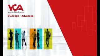 VCA Technology - Available options in the advanced menu in VCAedge