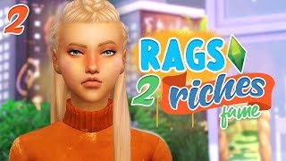 AUDITIONING & STEALING || The Sims 4: Rags To Riches (Fame Edition) #2