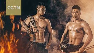 Chinese firefighter hunks wow netizens in 2017 Calendar