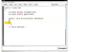 addGas Method - Intro to Java Programming