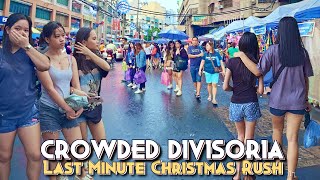 Super Rush Hour During Christmas Preparation | Unseen Real Holiday In The Philippines | [4K] 🇵🇭