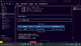 Hackathon Project: Smart Todo CLI App in Python | In-Memory Task Manager Phase I