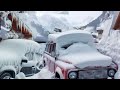 Snow blockade in Turkey. Snow paralyzed the country