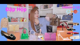 UNBOXING #13 Hermes, LV, Gucci, Dolce Gabbana| Đập Hộp Lúc Nào Cũng Hơn 1 Tỷ Có Chán Không!? 😂😁