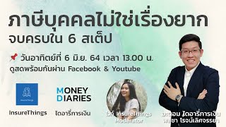 เข้าใจภาษีบุคคลใน 6 ขั้นตอน InsureThings x MoneyDiaries