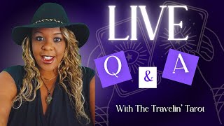 LIVE Q \u0026 A (10am PST)! 🤔#tarot #tarotreading #empowerment #live #livestream #livetarot