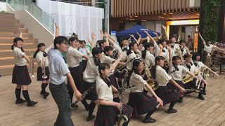 川崎ルフロン 夏フェス（13時）ー大西学園中学校高等学校吹奏楽部 4K Ohnishi gakuen junior and senior high school in Kawasaki LeFRONT