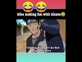 kiba making fun with hinata😂 #naruto #kiba #anime #viral #shorts #comedy