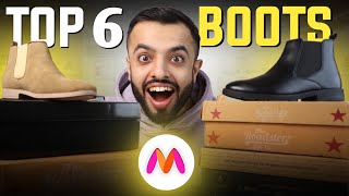 6 Boots You Need This Winter I Chelsea I High Top I Myntra Shoes Haul I Hemant Harchani