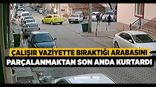 Çalışır Vaziyette Bıraktığı Arabasını Parçalanmaktan... - Denizli Haberleri - HABERDENİZLİ.COM