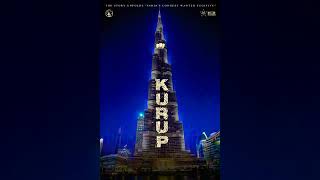 #KURUP - #Dulquar Salman #Burj Khalifa #Light show #shorts