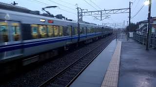 一日一本！！　6両編成普通列車　森田駅発車