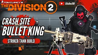 Crash Site BULLET KING STRIKER TANK BUILD - The Division 2