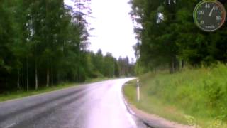 [FinLine 2013 HelmetCam] Otramäki 1.5-kilometer wet downhill