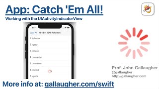 Ch. 7.4 Working with the UIActivityIndicatorView