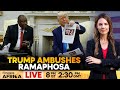 LIVE: Trump Corners Ramaphosa Over 