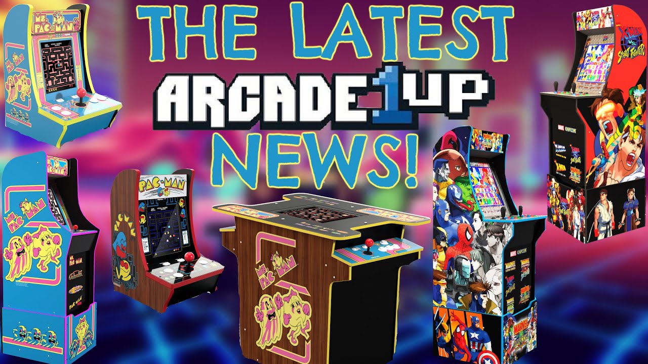 Arcade1up S Latest News Release Dates Prices New Cabinets More
