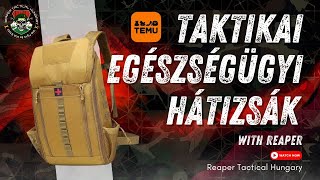 Taktikai egészségügyi (CLS) zsák bemutatása