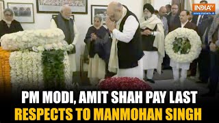 Manmohan Singh Death: PM Modi Pays Tribute to Former PM, Leaders Mourn Loss of 'Iconic Statesman'