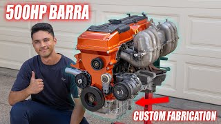 THE BARRA IS READY FOR THE EF + CUSTOM SUMP MOD