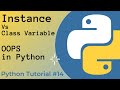 Class Variables in Python | OOPS Python Part-2
