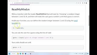 MATLAB - Module 5 - while loop example 2