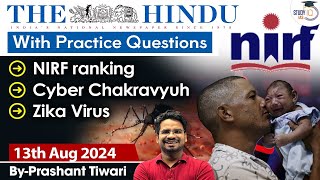 The Hindu Newspaper Analysis | 13 Aug 2024 | Current Affairs Today | Daily Current Affairs | StudyIQ