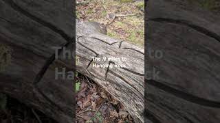 The .9 miles to Hanging Rock Raptor Observatory