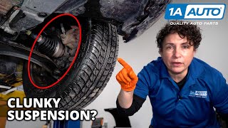Clunking noise coming from the front of your car or truck? Steps to identify suspension issue!