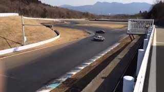 AE86 \u0026 S14 FSW Short Course 富士ショート ドリフト Drift（zoom）