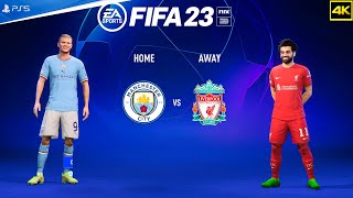 FIFA 23 - Manchester City Vs Liverpool | UEFA Champions League | PS5™ [4K ] Next Gen