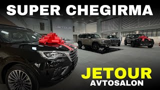 JETOUR AVTOSALONDA SUPER AKSIYA // ARZON NARXDAGI JETOUR T2 // SHAXRIYOR VLOGS