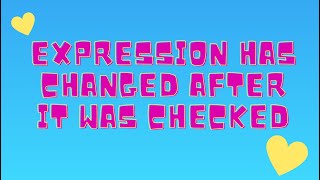 Angular 13: ExpressionChangedAfterItHasBeenCheckedError